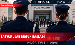 Polis Akademisi için 5 öğrenci seçilecek…