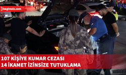 Lefkoşa, Gazimağusa, Girne, Güzelyurt ve İskele'de kapsamlı asayiş denetimleri gerçekleştirildi