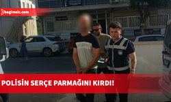Arkadaşı tutuklanmasın diye Polisi darp etti...