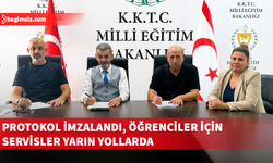 Öğrenci taşımacılığında kriz çözüldü, protokol imzalandı