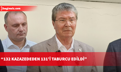 Üstel: 132 kazazededen 131’i taburcu edildi; yoğun bakımda hasta kalmadı