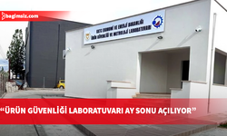 Amcaoğlu: Ürün Güvenliği ve Metroloji Laboratuvarı ay sonu hizmete giriyor
