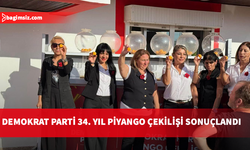 Demokrat Parti 34. yıl piyango çekilişi gerçekleşti