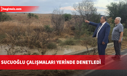 Bakan Sucuoğlu Yılmazköy – Kılıçaslan yol güzergâhında incelemelerde bulundu