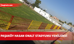 Paşaköy Hasan Onalt Stadyumu bakım-onarım çalışmaları tamamlandı