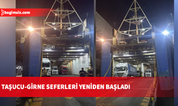Taşucu-Girne seferleri yeniden başladı, taşıma fiyatlarında yüzde 50 indirim