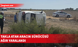 St. Barnabas Yolu’nda araç takla attı: Sürücü yoğun bakımda