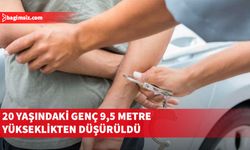 “Alacak-verecek” tartışmasında 20 yaşındaki genç 9,50 metre yükseklikten düştü