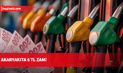 Akaryakıta 6 TL zam yapıldı: 95 oktan 77,12 TL oldu