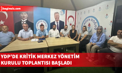 YDP'de kritik Merkez Yönetim Kurulu toplantısı başladı