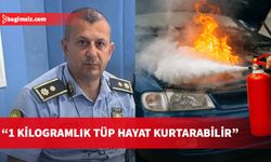PGM Müdür Vekili Şençağ'dan araç sahiplerine yangın uyarısı