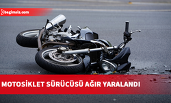 Gazimağusa’da aracın çarptığı motosiklet sürücüsü yaralandı