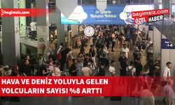 KKTC’ye 7 ayda 1,7 milyondan fazla yolcu geldi