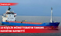 Karadeniz’de Türk sahipli gemi battı