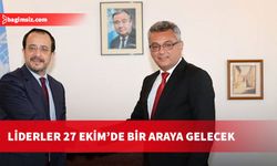 Erhürman ve Hristodulidis, 27 Ekim'de ara bölgede görüşecek