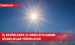 Haftalık hava tahmini: İç kesimlerde 31 dereceye kadar sıcaklıklar yükselecek, yer yer sis bekleniyor