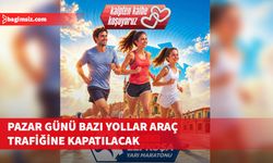 Ülker Lefkoşa Yarı Maratonu dolayısıyla 25 Ekim Pazar günü bazı yollar araç trafiğine kapatılacak