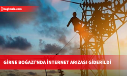 Girne Boğazı'nda fiber optik kablo koptu: Arıza giderildi