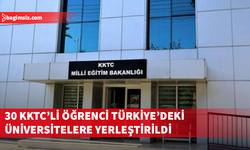 YTB burslarıyla 30 KKTC’li öğrenci Türkiye’deki üniversitelere yerleştirildi