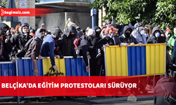 Belçika'da eğitim reformlarına karşı protestolara polis müdahalesi
