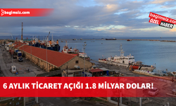 2026’nın ilk yarısında 113,9 milyon dolarlık ihracata karşılık, 1,96 milyar dolarlık ithalat yaptık