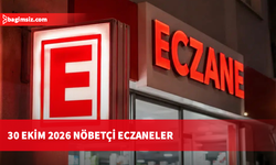 30 Ekim 2026 Nöbetçi Eczaneler
