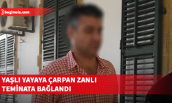 70 yaşındaki yayaya çarpan sürücü teminata bağlandı