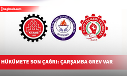 KTAMS’tan grev uyarısı: Talepler karşılanmazsa çarşamba grev var