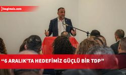 Çeler: 6 Aralık’ta hedefimiz güçlü bir TDP