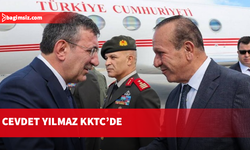 Türkiye Cumhurbaşkanı Yardımıcısı Yılmaz, KKTC'ye geldi