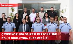 Çevre koruma dairesi personeline yönelik soruşturma memurluğu kursu düzenlendi