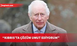 Kral Charles, Kıbrıs'ın hala bölünmüş olmasına üzüntüsü belirtti, soruna çözüm umut etti
