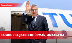 Erhürman, Türk Devletleri Teşkilatı Zirvesi için Ankara’ya gitti