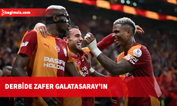 Galatasaray sahasında Fenerbahçe'yi 2-1 mağlup etti