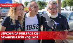''Kalpten Kalbe Koşuyoruz”: Ülker Lefkoşa Yarı Maratonu 4 KM Halk Koşusu başladı