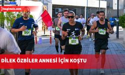 Dilek Özbiler annesinin anısını yaşatmak için koştu