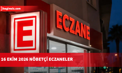 16 Ekim 2026 Nöbetçi Eczaneler
