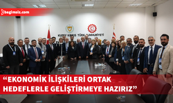 Taçoy, İstanbul Sanayici ve İş İnsanları Dernekleri Federasyonu heyetini kabul etti