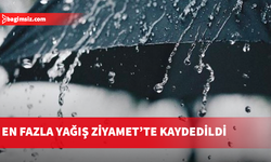 En fazla yağış Ziyamet’te kaydedildi