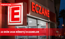 23 Ekim 2026 Nöbetçi Eczaneler