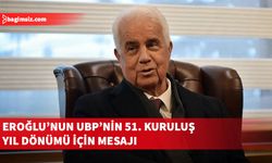 Eroğlu: KKTC’nin egemen devlet yapısı güçlendirilmeli