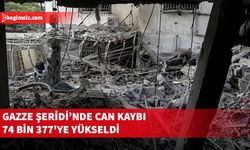 İsrail'in Gazze Şeridi'ne düzenlediği saldırılarda can kaybı 74 bin 377'ye yükseldi