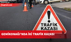 Gemikonağı’nda iki trafik kazası meydana geldi