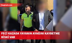 Girne'de feci kaza: Yayanın sağ ayağını kaybetme riski var