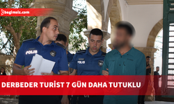 Gönyeli’de tutuklanan derbeder 7 gün daha tutuklu