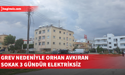 Grev nedeniyle Orhan Avkıran Sokak 3 gündür elektriksiz