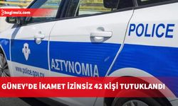 Güney'de ikamet izinsiz 42 kişi tutuklandı ve 7 bin 239 şahıs sınır dışı edildi
