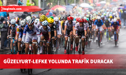 Güzelyurt-Lefke çevre yolunun bir bölümü bisiklet yarışı nedeniyle pazar günü trafiğe kapatılacak
