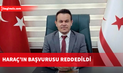 YDP’nin LTB Başkan adayı Özkul Haraç’ın başvurusu kabul edilmedi