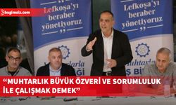 Başkan Harmancı: Lefkoşa’nın gelişiminde muhtarların katkısını ve dayanışmanın önemini vurguladı